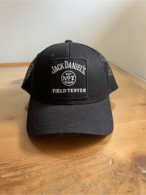 Jack Daniels Black Mesh Back 'Field Tester' Cap